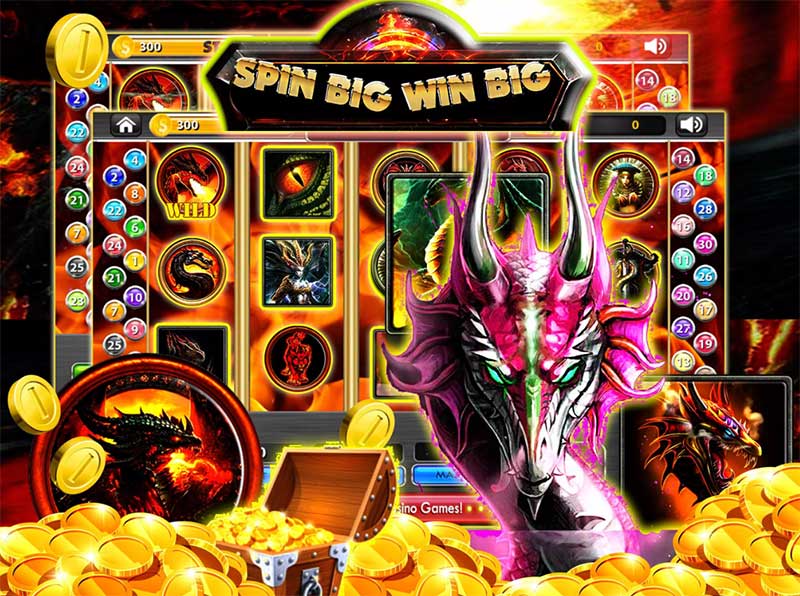 thiết kế game nổ hũ 888 Dragons Happy Luke