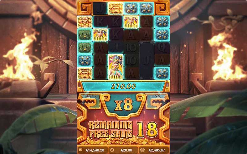 tính năng game Treasures of Aztec