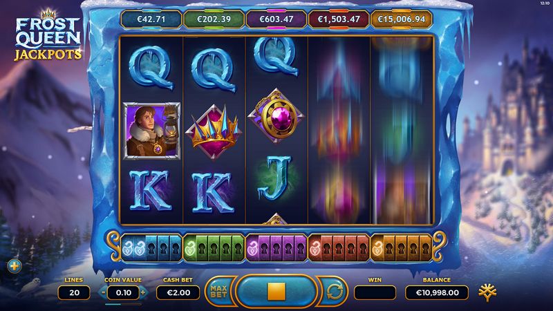 Kinh nghiệm quay Frost Queen Jackpots