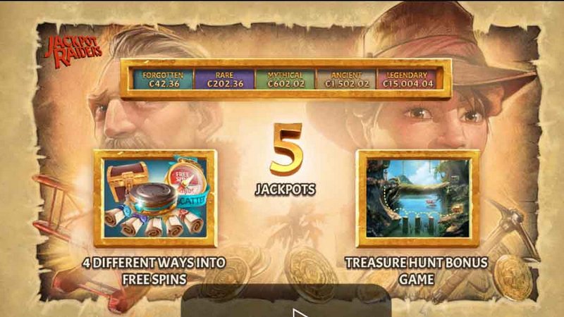 Kinh nghiệm quay Jackpot Raiders 