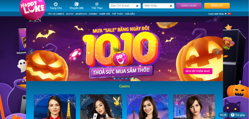 Truy cập vào nhà cái Happyluke để tham gia cá cược ba cào