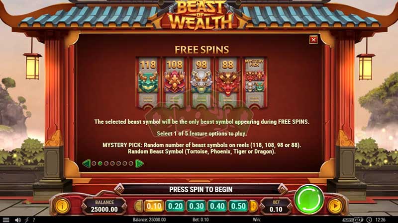 tính năng hay trong Beast of Wealth