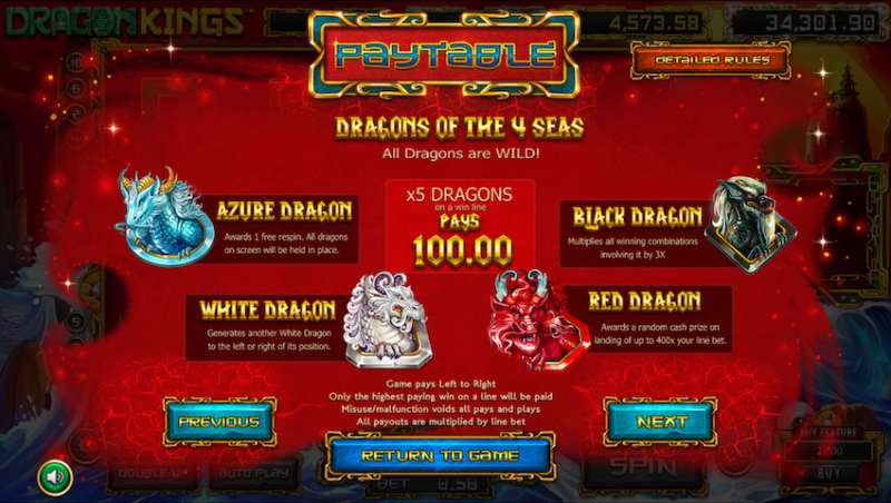 Ưu điểm của Dragon Kings JP