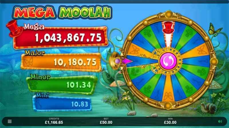 Absolootly Mad: Mega Moolah quay ngay trúng thưởng