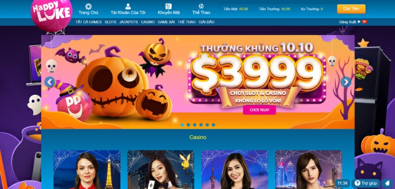 Truy cập vào tài khoản Happyluke