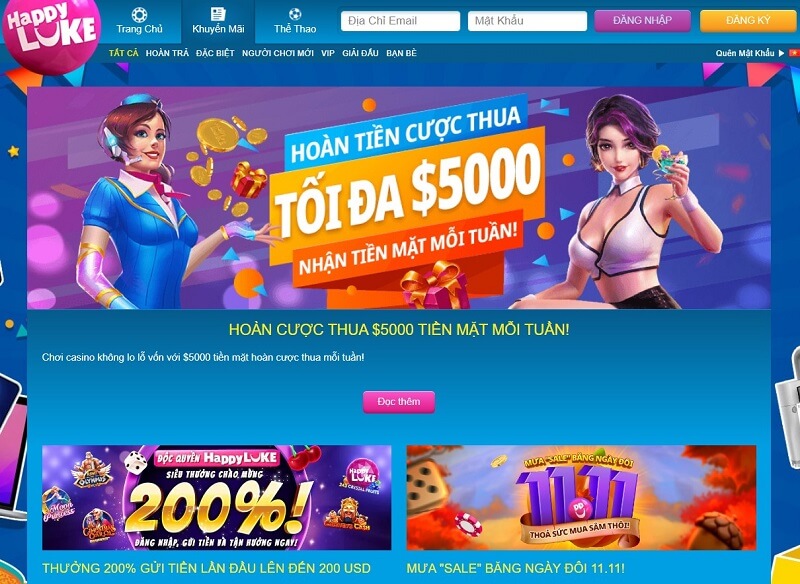 Khuyến mãi tại nhà cái Happyluke có gì hấp dẫn?