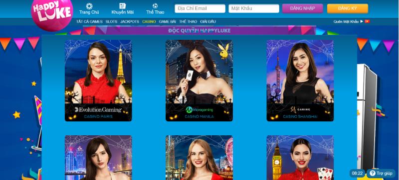 Cá cược tại Microgaming - Sảnh Manila