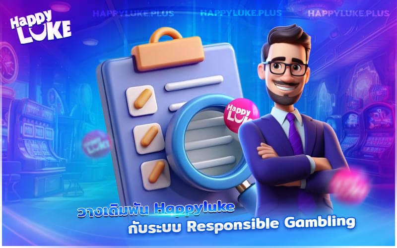 เล่นอย่างรับผิดชอบ คุมเกมได้อยู่หมัด ด้วยระบบ Responsible Gambling จาก Happyluke