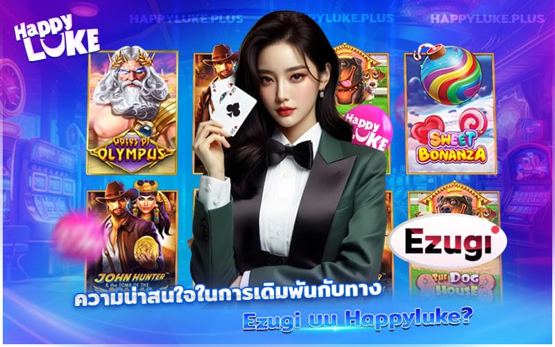 Ezugi บน Happyluke สนุกเร้าใจทุกการเดิมพัน
