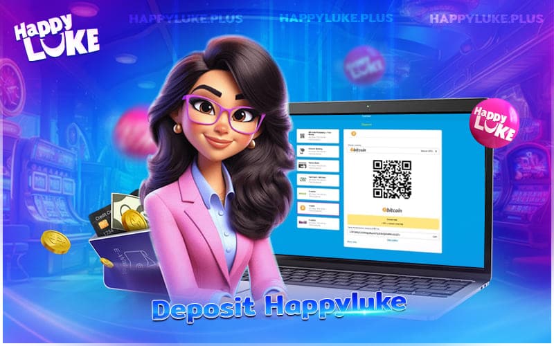 เริ่มต้นเดิมพันกับเกมสุดมันส์ด้วยการ Deposit Happyluke เพื่อเพิ่มทุนของคุณ
