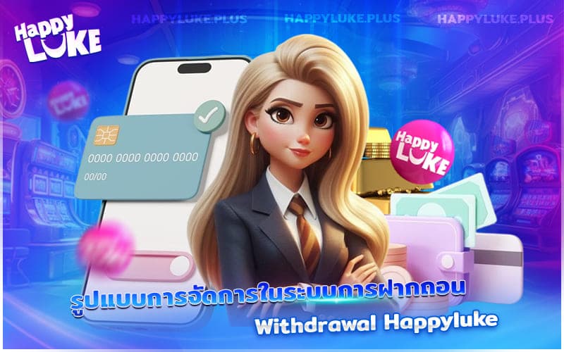 ระบบ Withdrawal Happyluke รองรับการถอนเงินทั้งสล็อตและคาสิโนสดได้อย่างมีประสิทธิภาพ