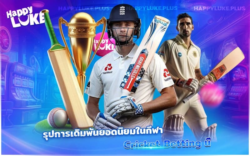 รูปแบบยอดนิยมของ Cricket Betting