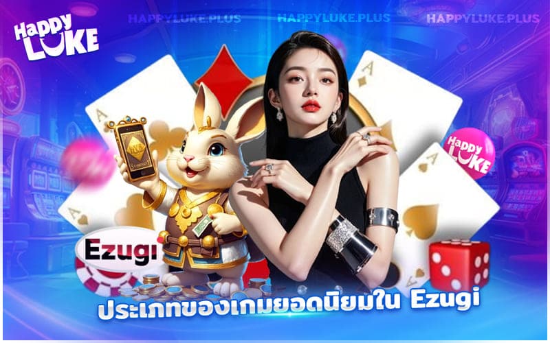 เกม Ezugi ยอดนิยมที่คุณไม่ควรพลาด