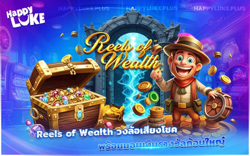 Reels of Wealth หมุนวงล้อพารวย ลุ้นทองคำและรางวัลใหญ่ได้ทุกช่วงเวลา