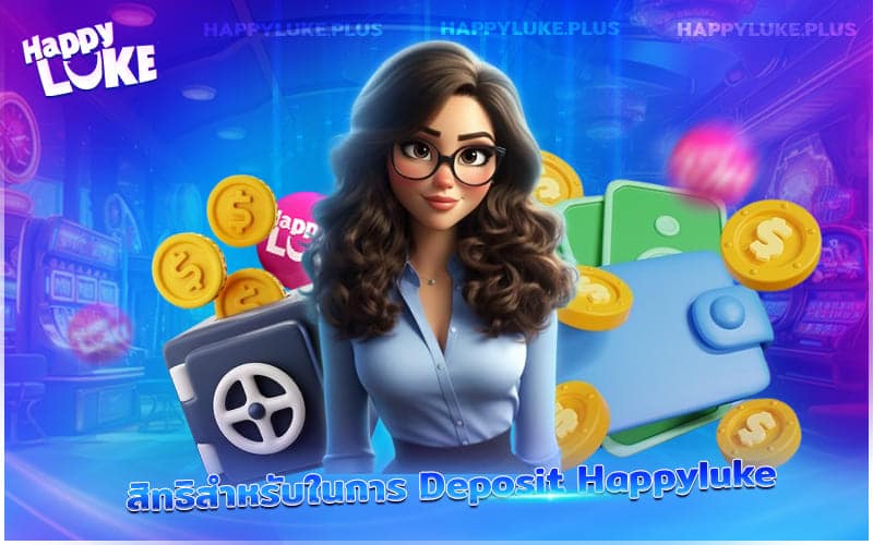 สิทธิพิเศษและข้อเสนอที่คุณจะได้รับจากการทำ Deposit Happyluke