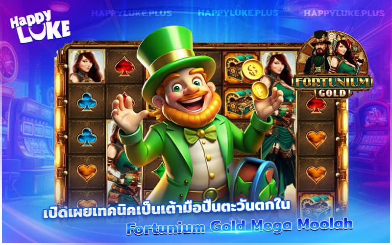 เคล็ดลับพิชิตแจ็คพอตแบบมือปืนตะวันตกใน Fortunium Gold Mega Moolah