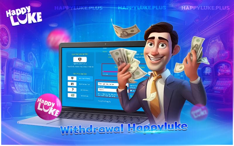 Withdrawal Happyluke มั่นใจด้วยระบบถอนเงินที่รวดเร็ว แม่นยำ และรับเงินเต็มจำนวน