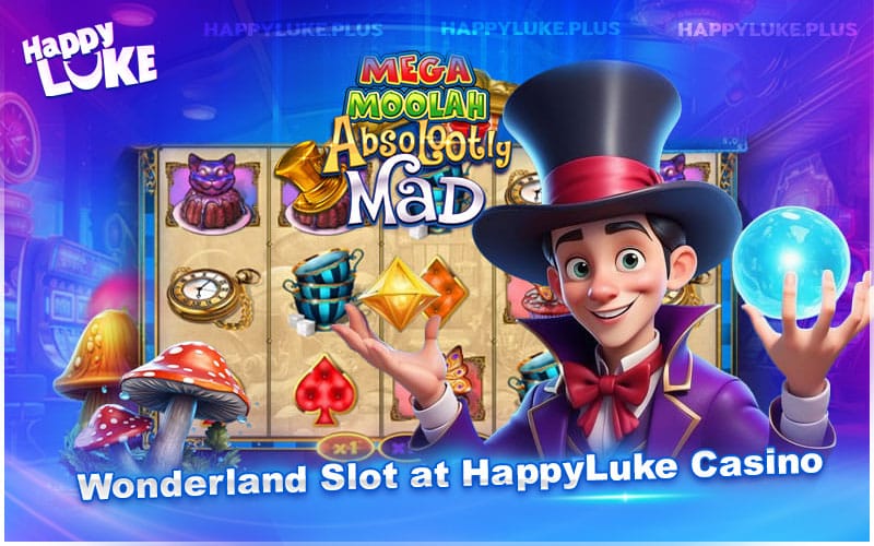 Explore the Wonderland Slot at HappyLuke Explore the Wonderland Slot at HappyLuke