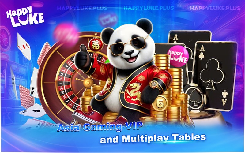 Play Smarter with Asia Gaming VIP and Multiplay Tables at HappyLuke Play Smarter with Asia Gaming VIP and Multiplay Tables at HappyLuke