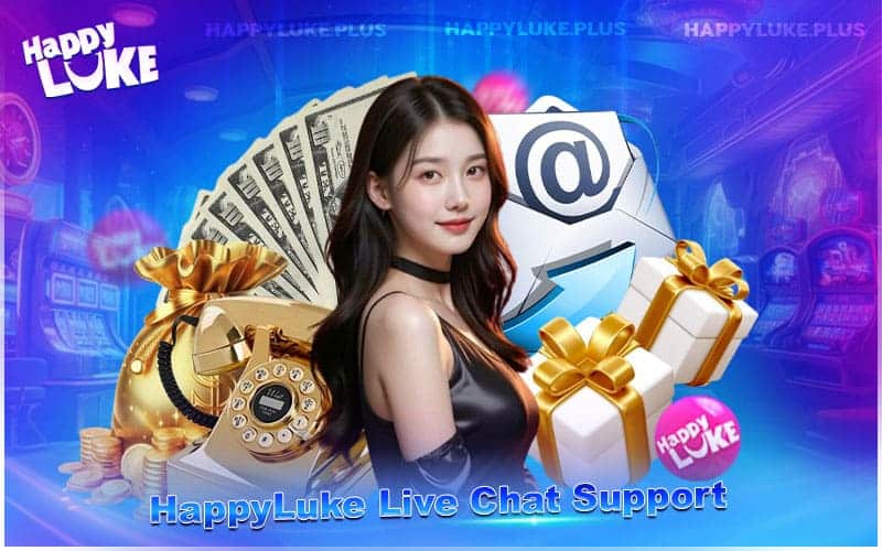 Live Chat Assistance at HappyLuke