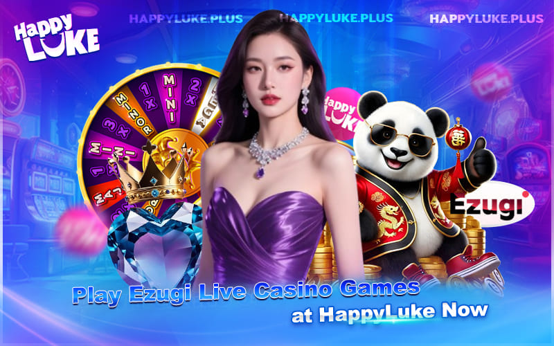 Bet Live and Win Big with Ezugi at HappyLuke Online Casino Bet Live and Win Big with Ezugi at HappyLuke Online Casino