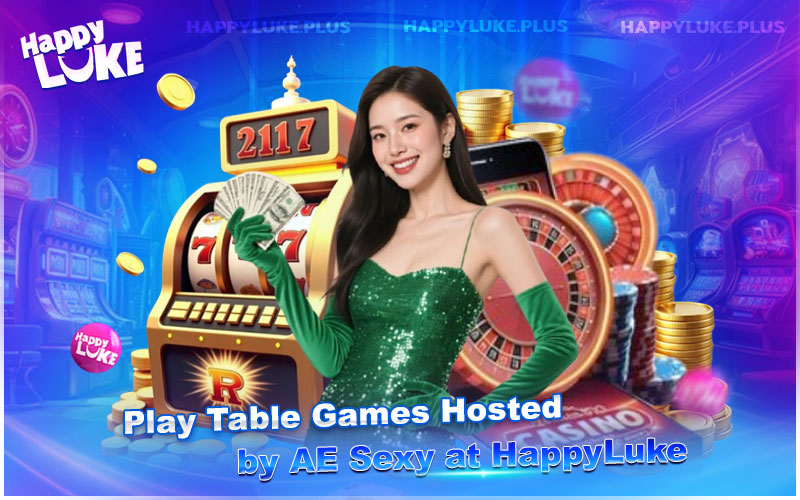Enjoy Live Baccarat, Roulette, and More by AE Sexy at HappyLuke Enjoy Live Baccarat, Roulette, and More by AE Sexy at HappyLuke