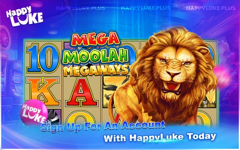 Register Today to Play Mega Moolah