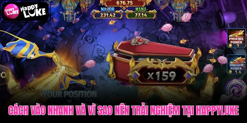 Ocean King Jackpot cùng lối vào nhanh trên HappyLuke