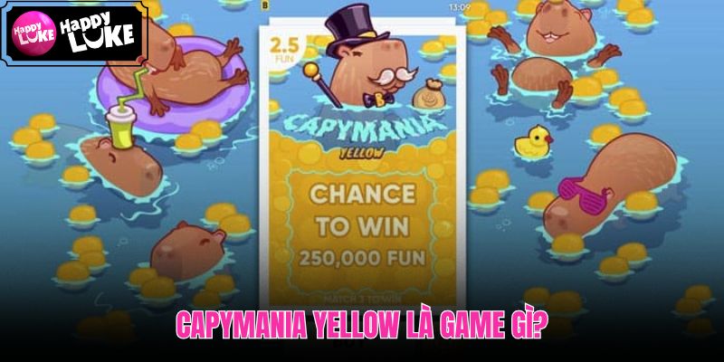 Capymania Yellow với thẻ cào 3x3 từ BGaming