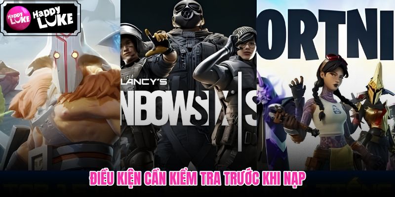 Điều kiện tài khoản kênh nạp và thời điểm tính thưởng