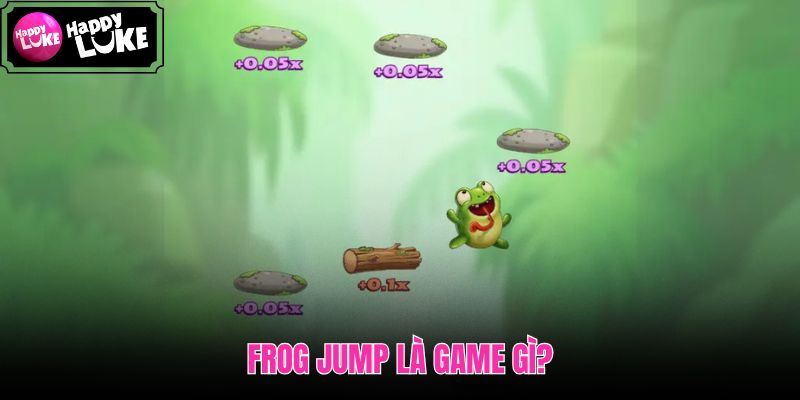 Frog Jump arcade nhịp nhanh thao tác đơn giản trên HappyLuke