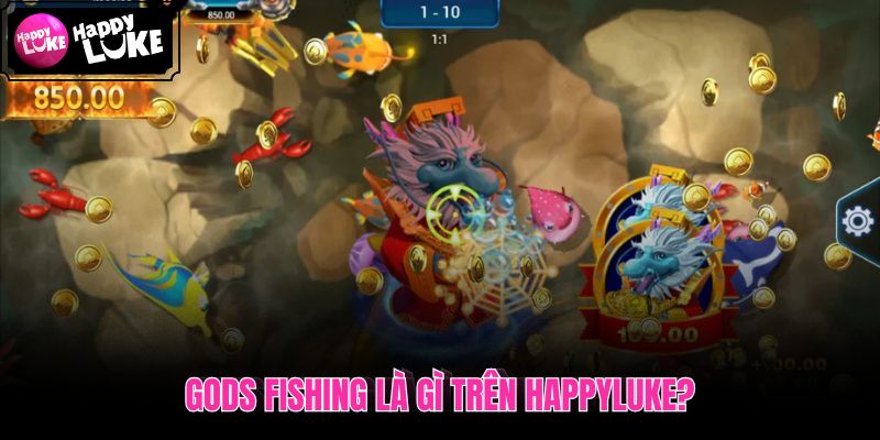 Gods Fishing chủ đề Olympus boss thần thoại nổi bật