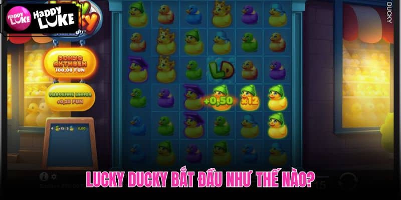 Ba bước vào Lucky Ducky từ đăng ký đến mở sảnh