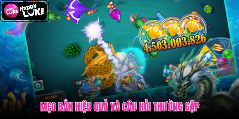 Mega Fishing với nhắm mục tiêu và chỉnh hỏa lực hợp lý